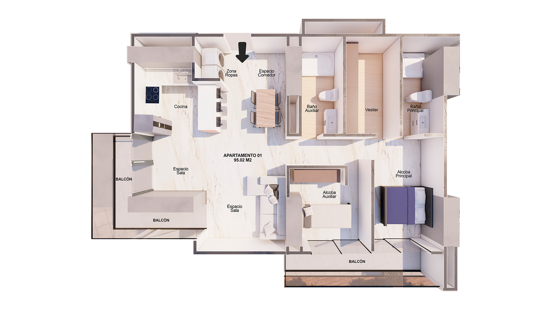 Apartamento 1